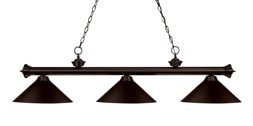 Z-Lite Riviera 200-3BRZ-MBRZ Pendant Light - Bronze