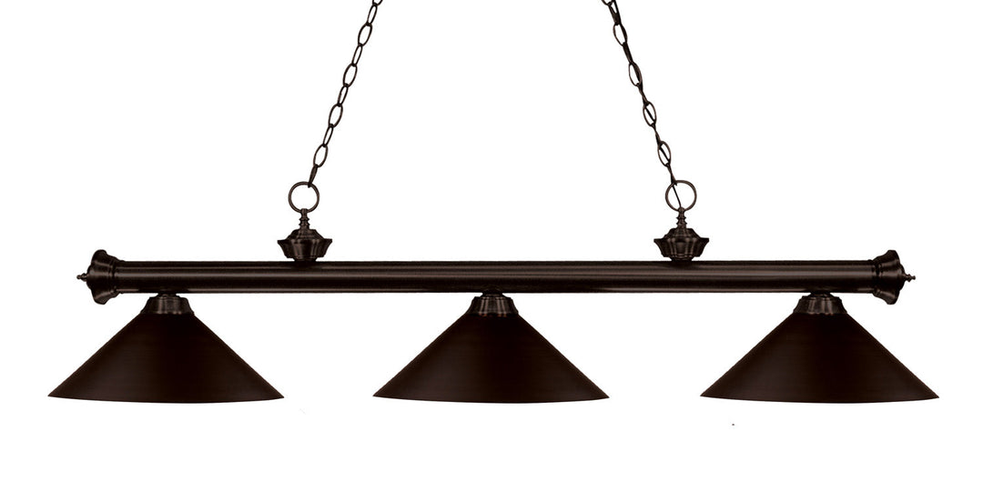 Z-Lite Riviera 200-3BRZ-MBRZ Pendant Light - Bronze