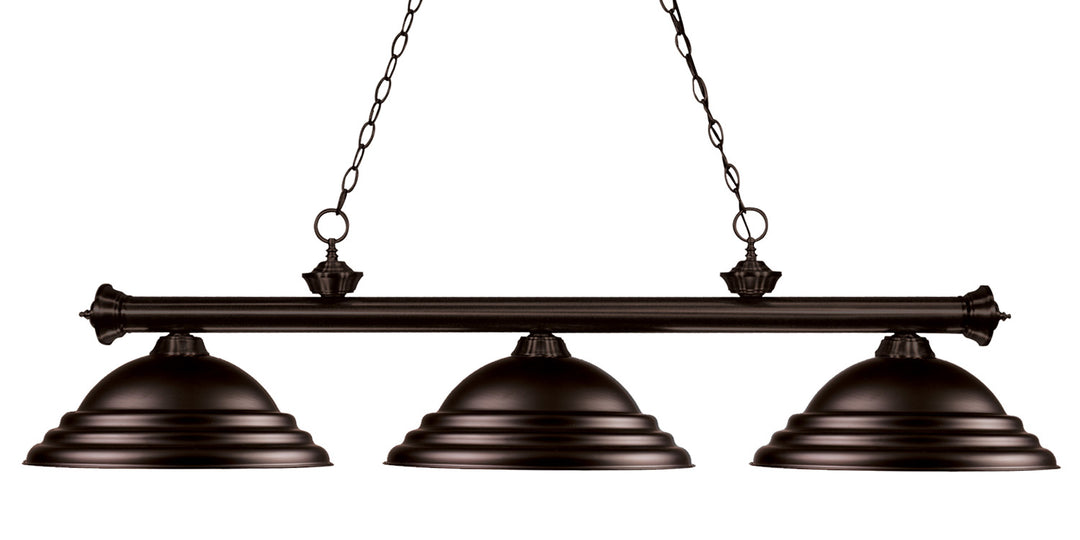 Z-Lite Riviera 200-3BRZ-SBRZ Pendant Light - Bronze