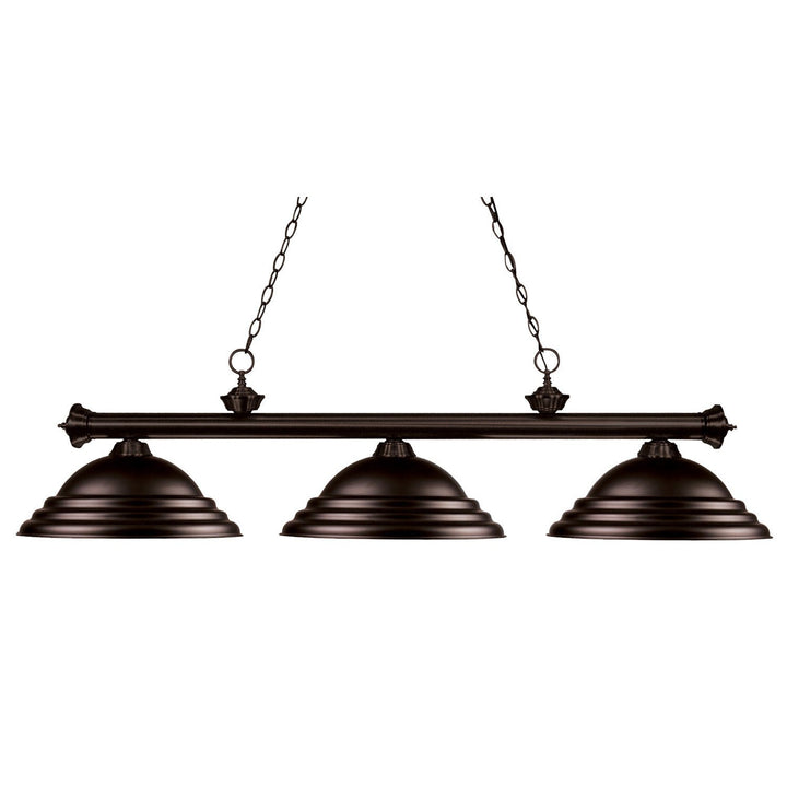 Z-Lite Riviera 200-3BRZ-SBRZ Pendant Light - Bronze