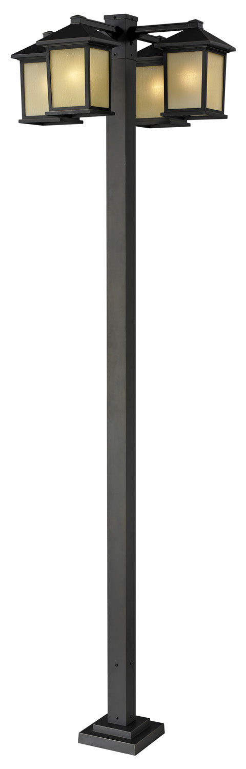 Z-Lite Lighting 507-4-536P-ORB  Holbrook Outdoor Oil Rubbed Bronze