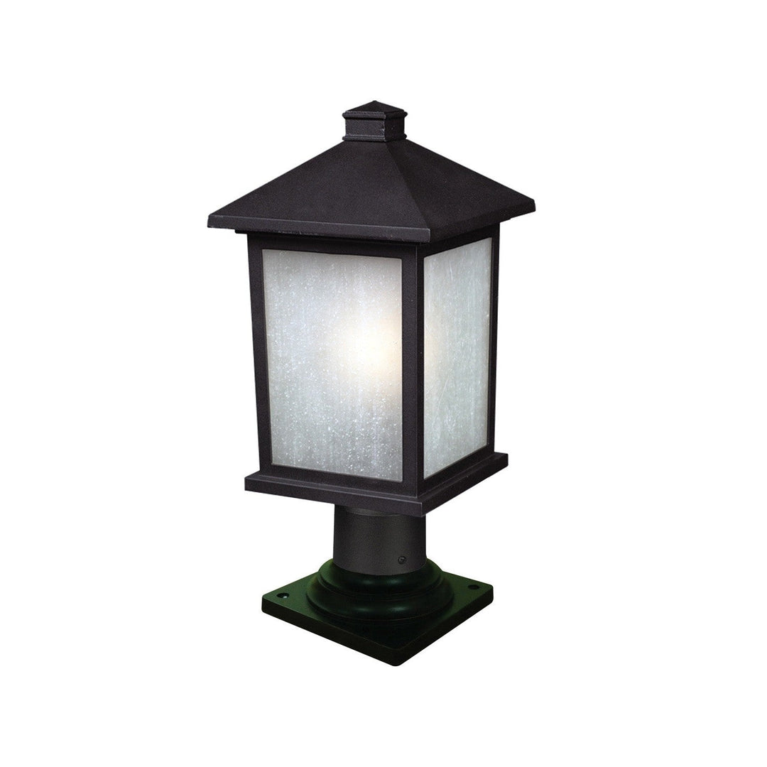 Z-Lite Lighting 507PHM-533PM-BK Modern Holbrook Outdoor Black