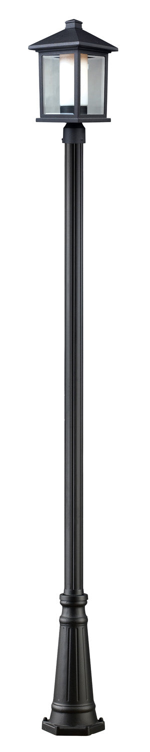 Z-Lite Lighting 523PHB-519P-BK Modern Mesa Outdoor Black
