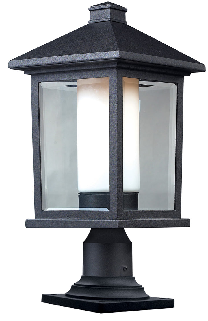 Z-Lite Lighting 523PHB-533PM-BK Modern Mesa Outdoor Black