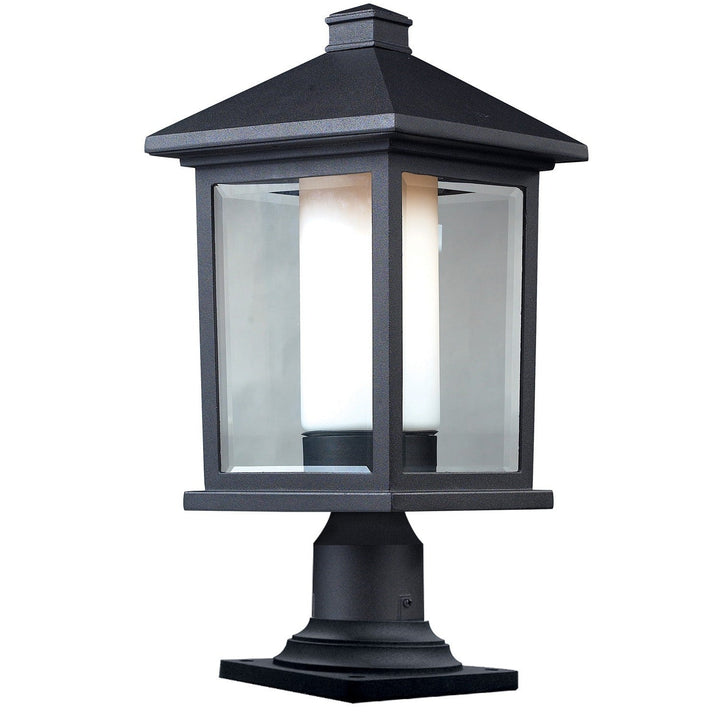 Z-Lite Lighting 523PHB-533PM-BK Modern Mesa Outdoor Black