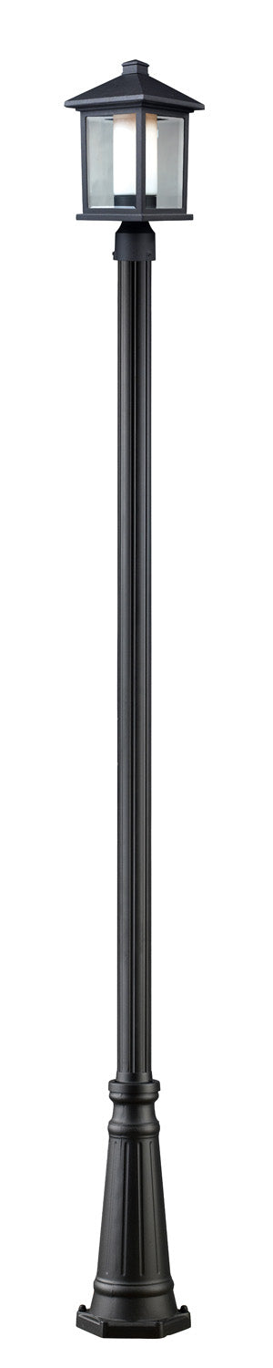 Z-Lite Lighting 523PHM-519P-BK Modern Mesa Outdoor Black