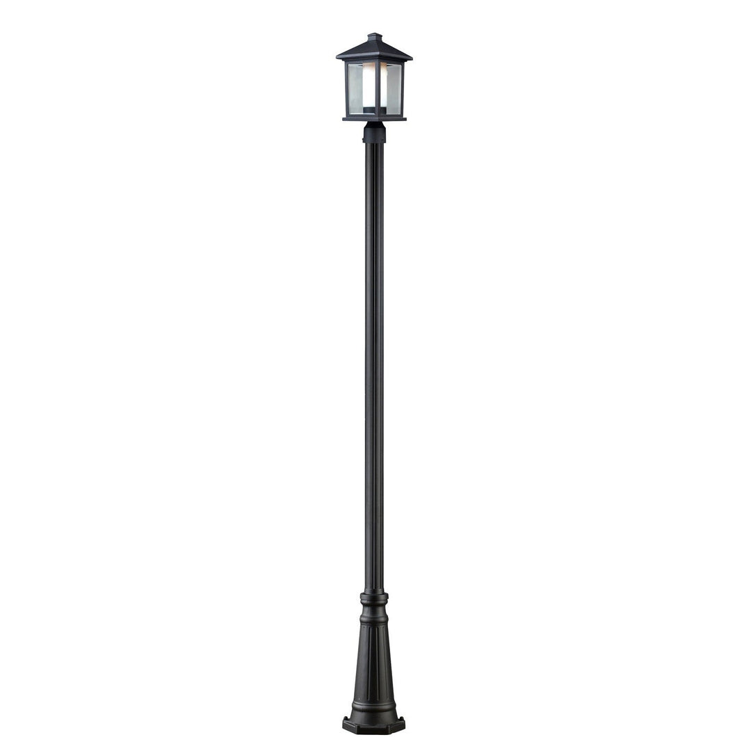 Z-Lite Lighting 523PHM-519P-BK Modern Mesa Outdoor Black
