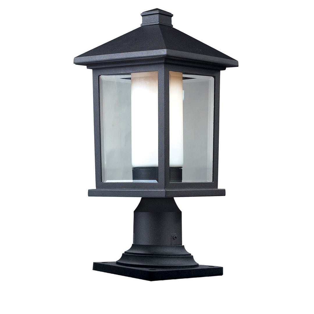 Z-Lite Lighting 523PHM-533PM-BK Modern Mesa Outdoor Black