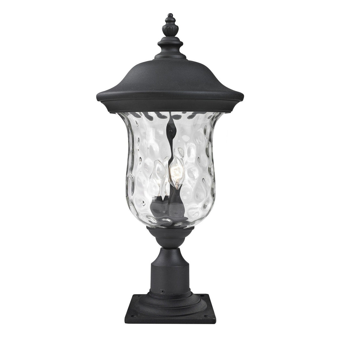 Z-Lite Lighting 533PHB-533PM-BK  Armstrong Outdoor Black