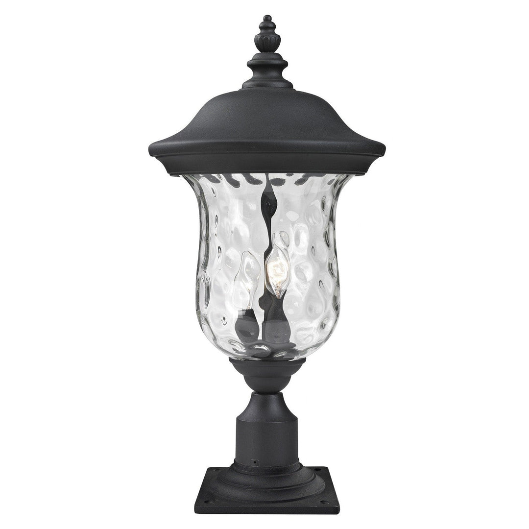Z-Lite Lighting 533PHM-533PM-BK  Armstrong Outdoor Black