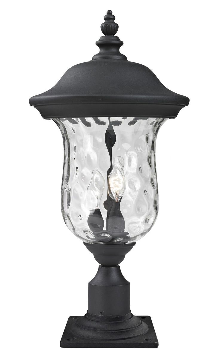 Z-Lite Lighting 533PHM-533PM-BK  Armstrong Outdoor Black