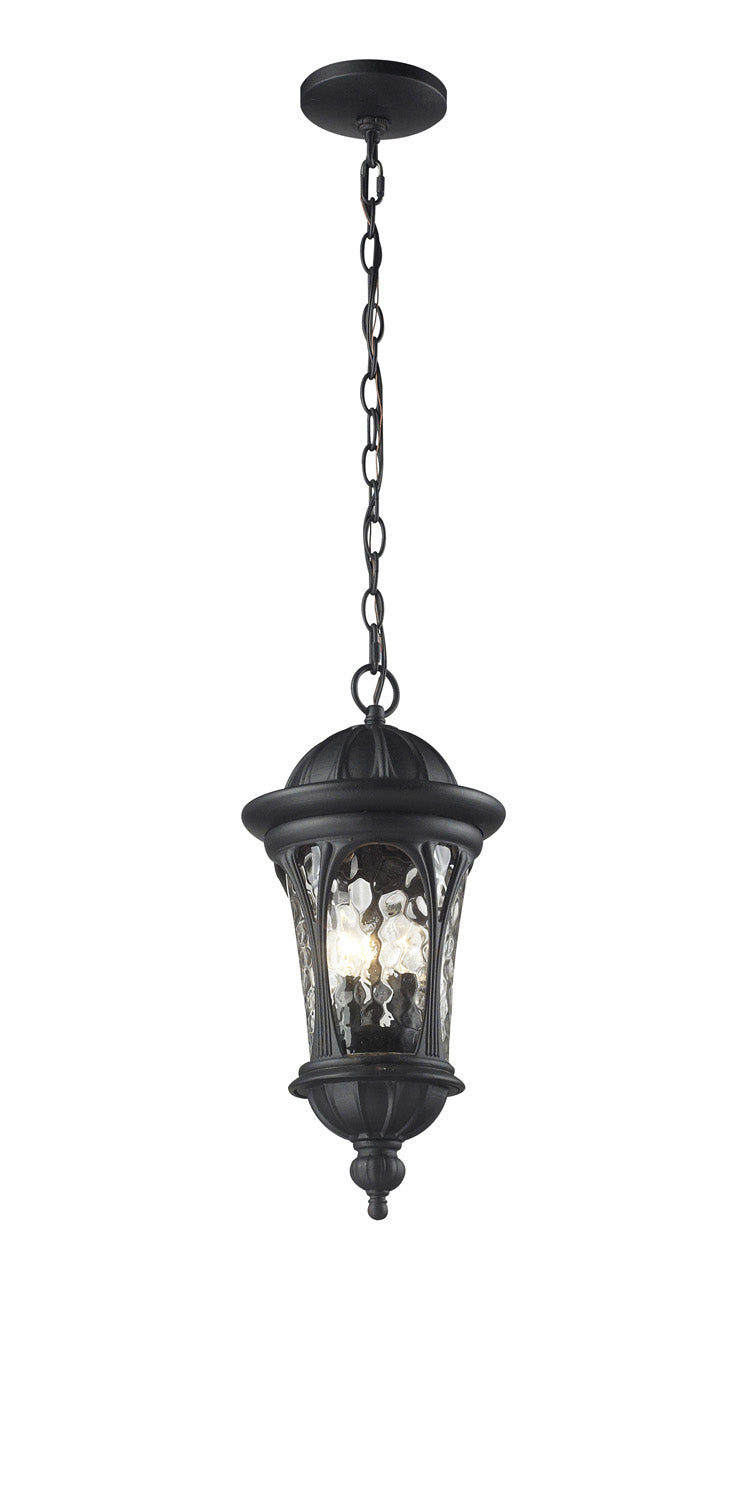 Z-Lite Lighting 543CHM-BK  Doma Outdoor Black