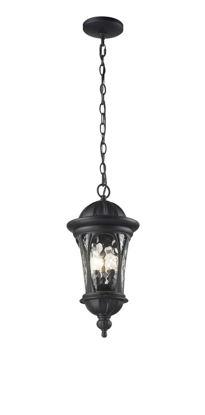 Z-Lite Lighting 543CHM-BK  Doma Outdoor Black