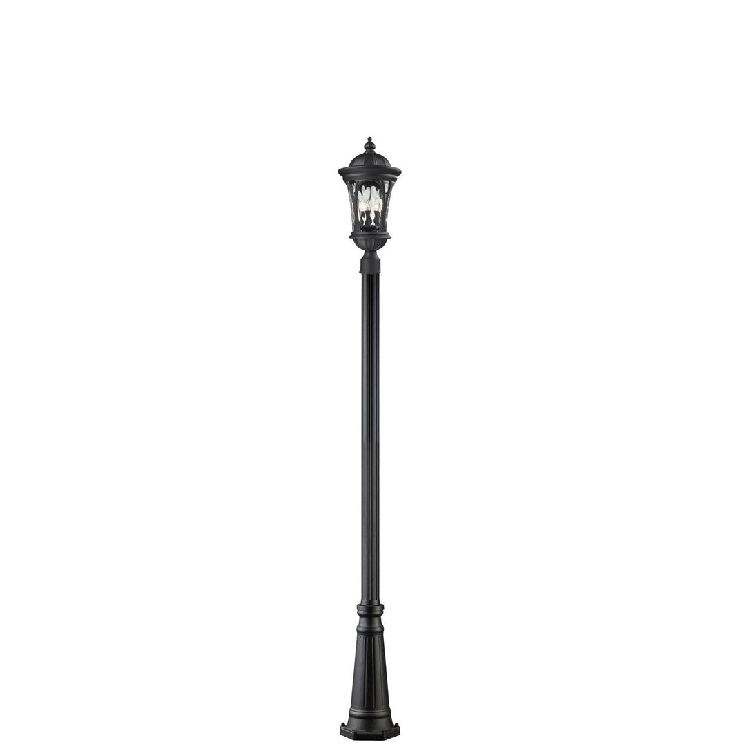 Z-Lite Lighting 543PHB-519P-BK  Doma Outdoor Black