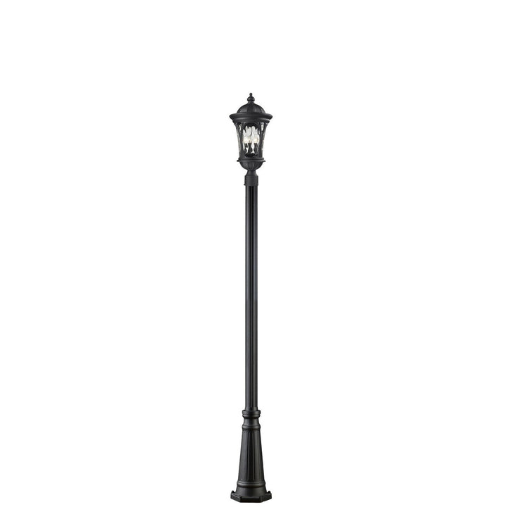 Z-Lite Lighting 543PHB-519P-BK  Doma Outdoor Black