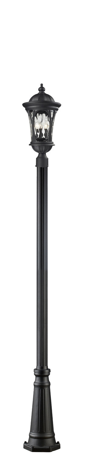 Z-Lite Lighting 543PHB-519P-BK  Doma Outdoor Black