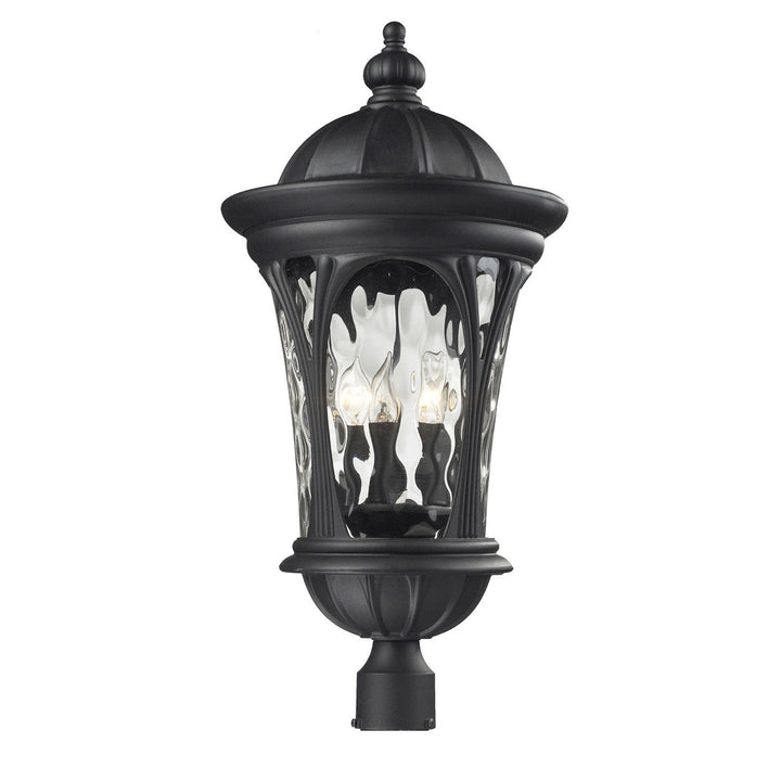 Z-Lite Lighting 543PHB-BK  Doma Outdoor Black