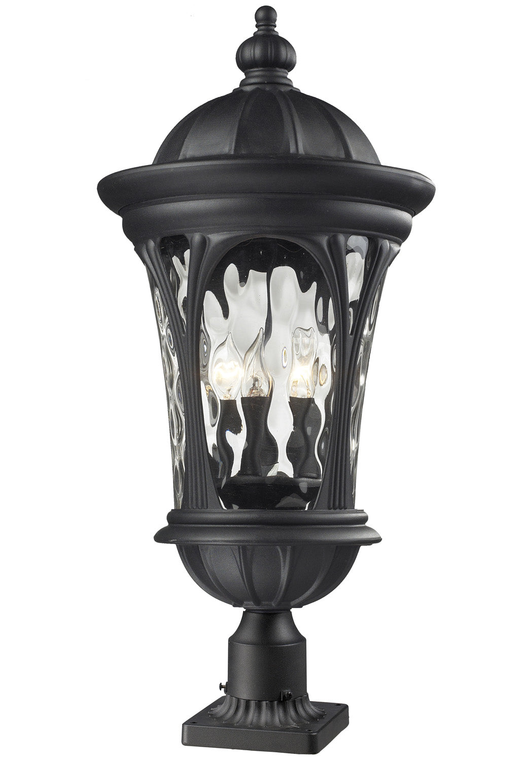 Z-Lite Lighting 543PHB-BK-PM  Doma Outdoor Black