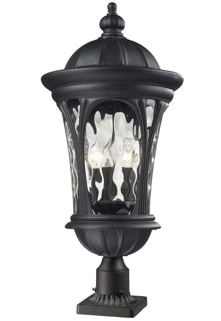 Z-Lite Lighting 543PHB-BK-PM  Doma Outdoor Black