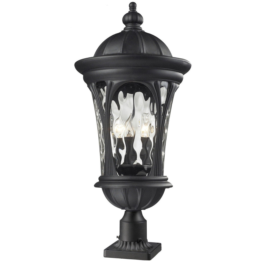 Z-Lite Lighting 543PHB-BK-PM  Doma Outdoor Black
