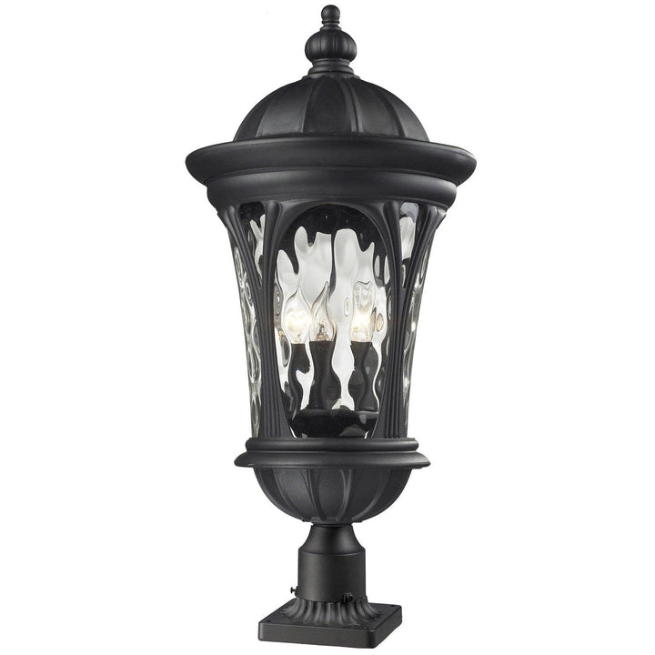 Z-Lite Lighting 543PHB-BK-PM  Doma Outdoor Black