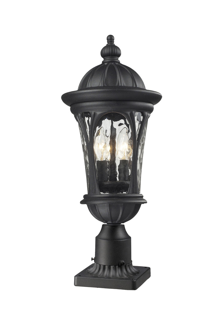 Z-Lite Lighting 543PHM-BK-PM  Doma Outdoor Black