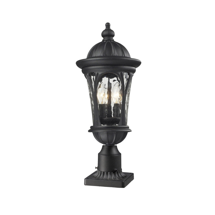 Z-Lite Lighting 543PHM-BK-PM  Doma Outdoor Black