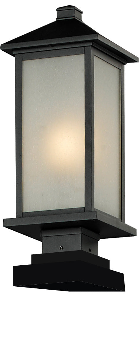 Z-Lite Lighting 547PHM-SQPM-BK Vienna Outdoor Black