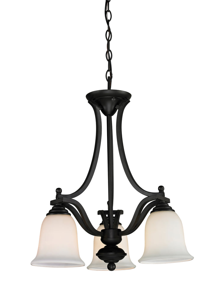 Z-Lite Lagoon 703-3-MB Chandelier Light - Matte Black