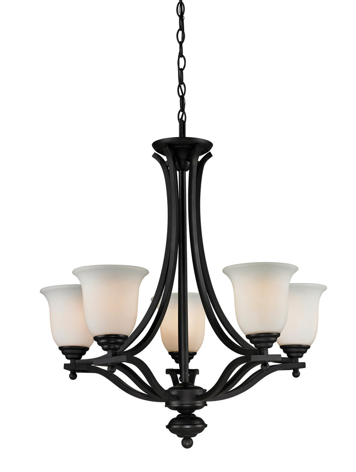 Z-Lite Lagoon 703-5-MB Chandelier Light - Matte Black