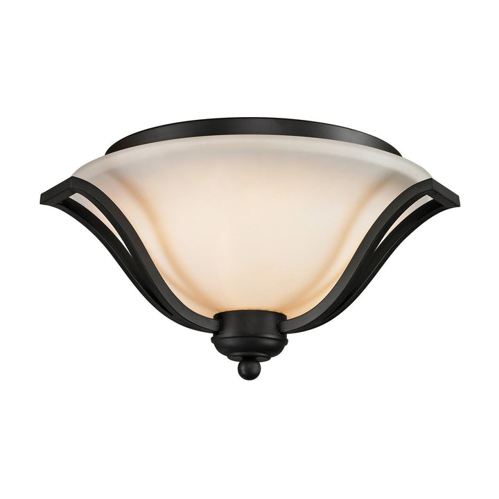 Z-Lite Lagoon 703F3-MB Ceiling Light - Matte Black