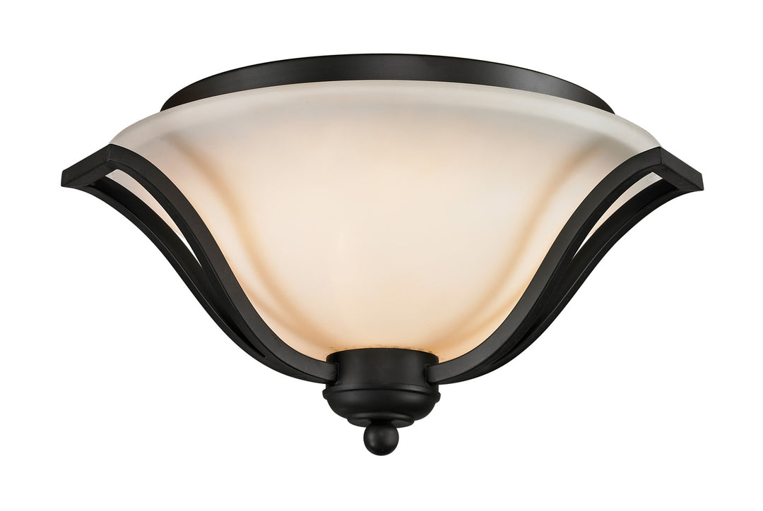 Z-Lite Lagoon 703F3-MB Ceiling Light - Matte Black