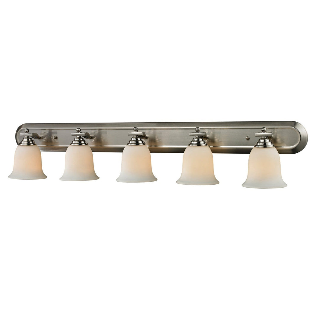 Z-Lite Lagoon 704-5V-BN Bath Vanity Light 48 in. wide - Brushed Nickel
