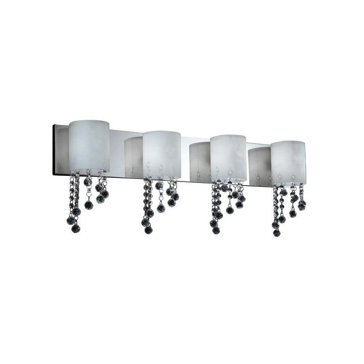 Z-Lite Jewel 871CH-4V Bath Vanity Light 31 in. wide - Chrome