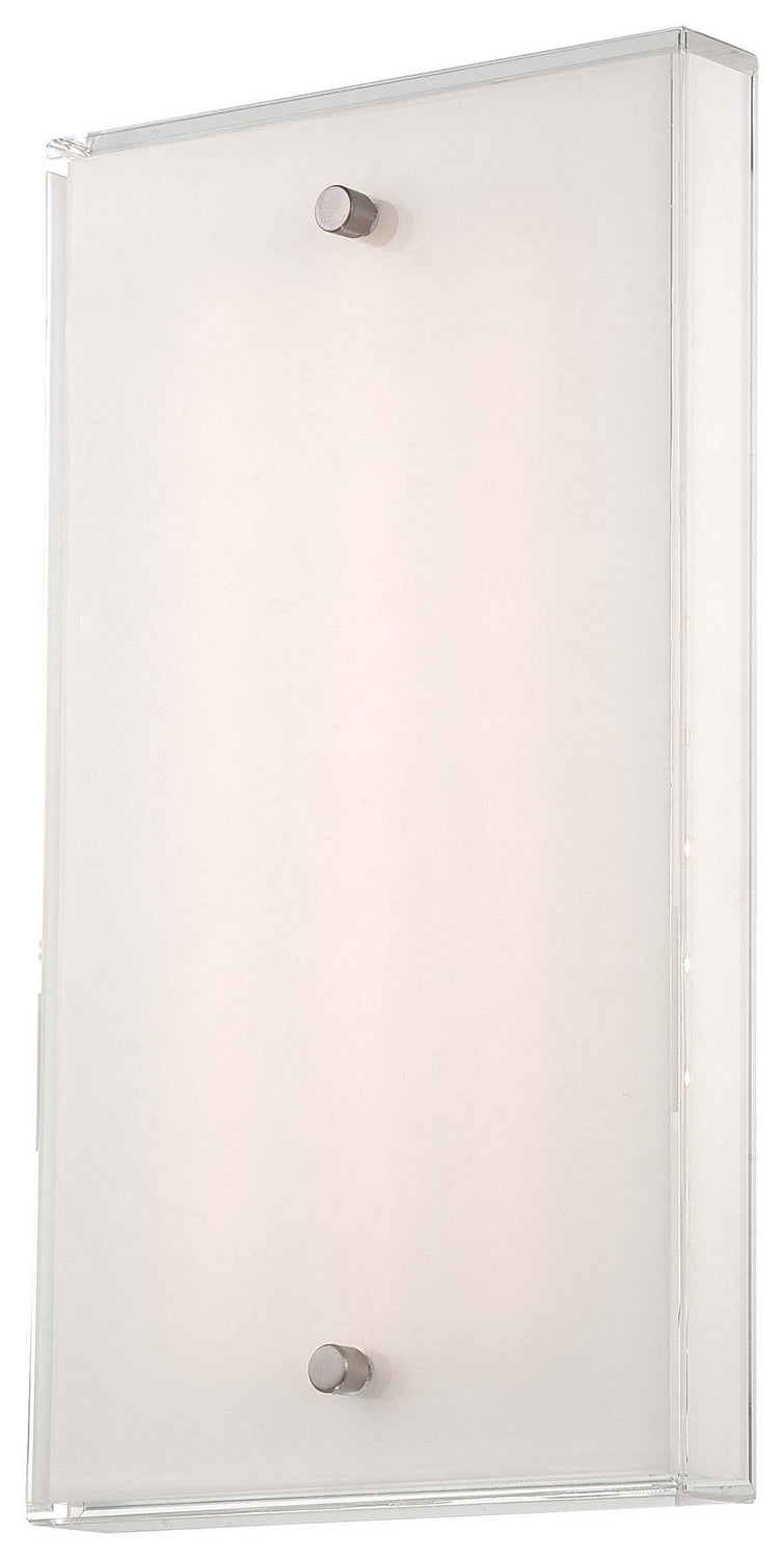 George Kovacs Framework P1142-084-L Wall Light - Brushed Nickel