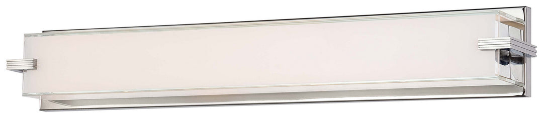 George Kovacs Cubism P5217-077-L Bath Vanity Light 30 in. wide - Chrome