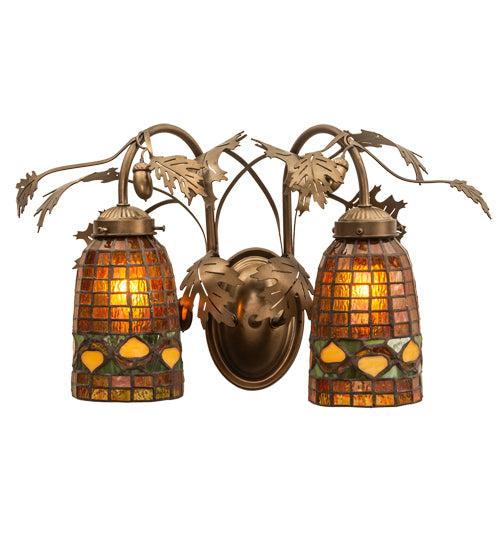 Meyda Tiffany Tiffany Acorn 50869 Wall Light - Antique Copper