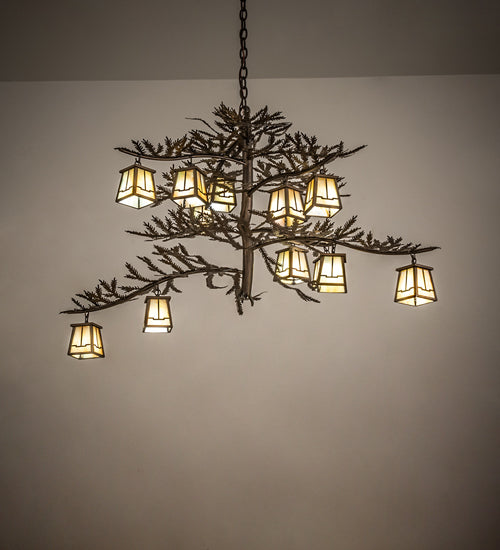 Meyda Tiffany Pine Branch 50914 Chandelier Light - Antique Copper