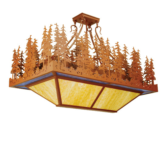 Meyda Tiffany Pine Lake 50960 Pendant Light - Rust