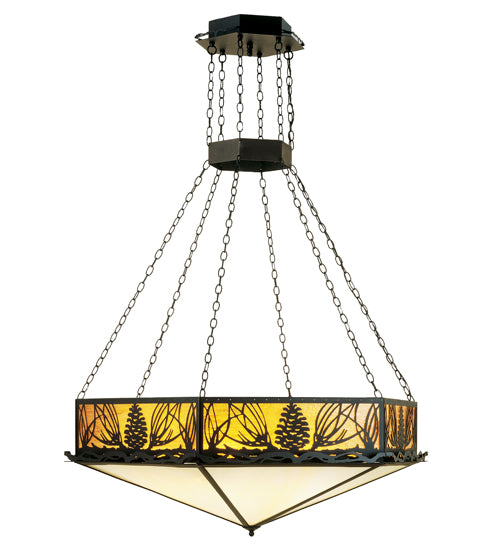 Meyda Tiffany Mountain Pine 51006 Pendant Light - Vintage Copper