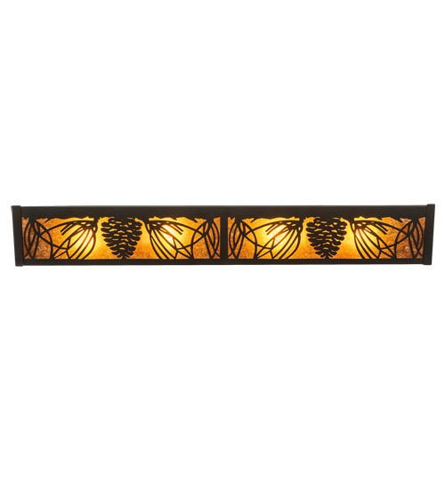 Meyda Tiffany Mountain Pine 51019 Bath Vanity Light 30 in. wide - Cafe-Noir