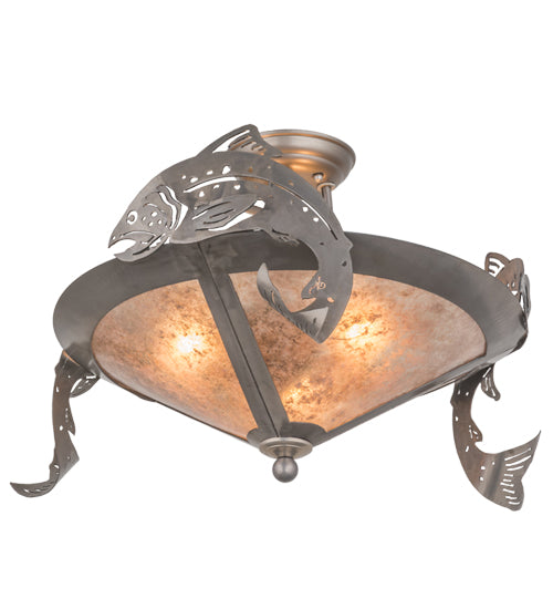 Meyda Tiffany Catch Of The Day 51074 Ceiling Light - Steel