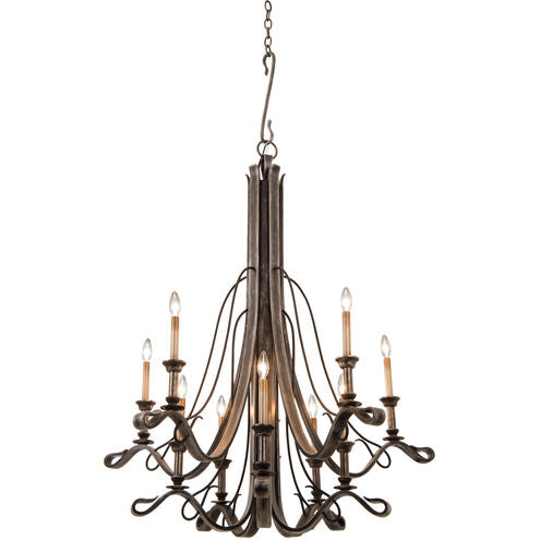 Kalco Keller 5107RM Chandelier Light - Royal Mahogany