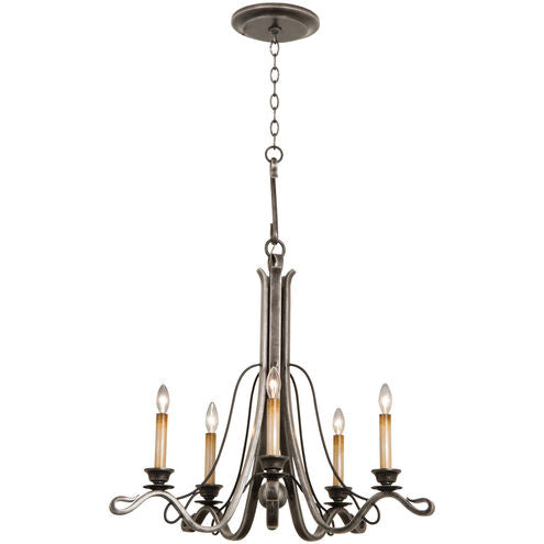 Kalco Keller 5108VI Chandelier Light - Vintage Iron