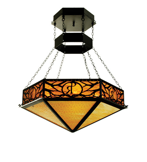 Meyda Tiffany Personalized 51131 Pendant Light - Craftsman Brown