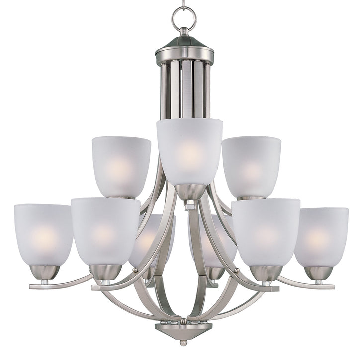 Maxim Axis 11226FTSN Chandelier Light - Satin Nickel