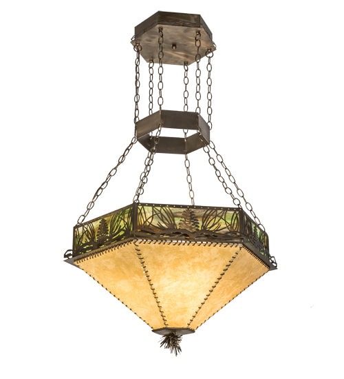 Meyda Tiffany Mountain Pine 51211 Pendant Light - Antique Copper