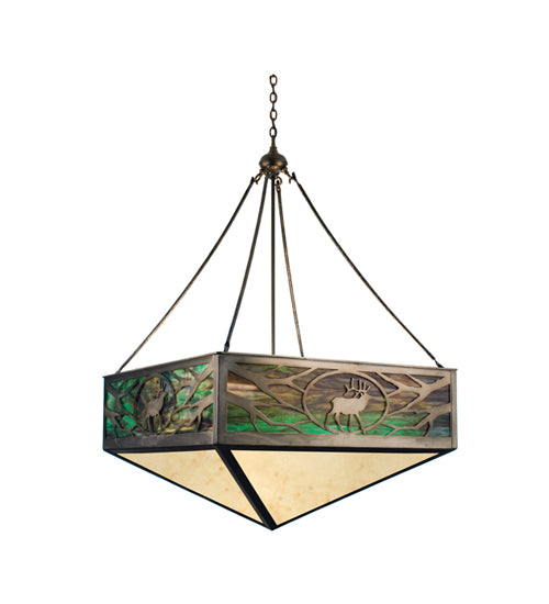 Meyda Tiffany Lone Elk 51230 Pendant Light - Beige