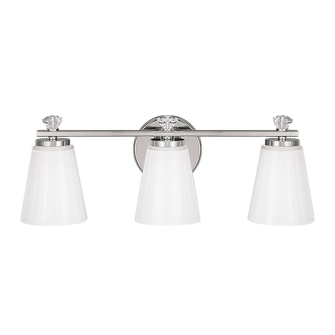 Capital Alisa 8023PN-127 Bath Vanity Light 21 in. wide - Polished Nickel