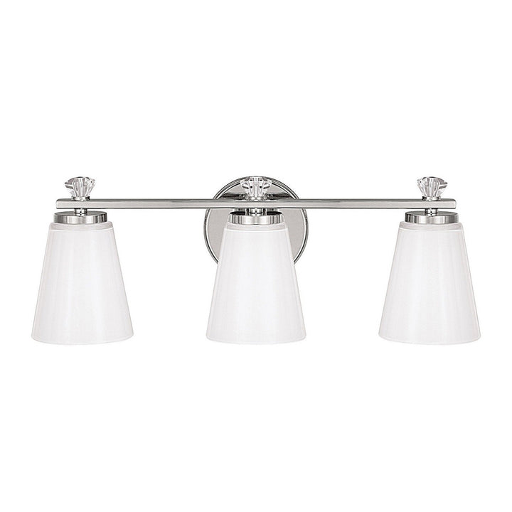 Capital Alisa 8023PN-127 Bath Vanity Light 21 in. wide - Polished Nickel